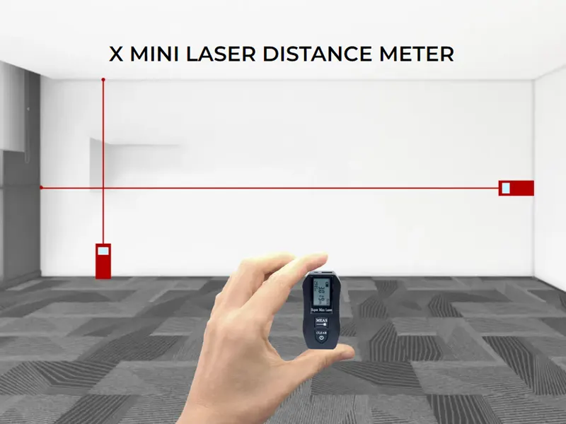 X MINI LASER DISTANCE METER